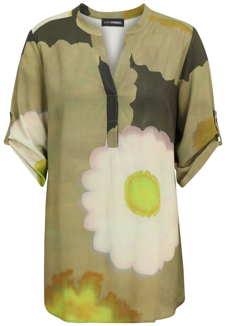 Bluse 1/2 Arm, Khaki 78 Bild 1