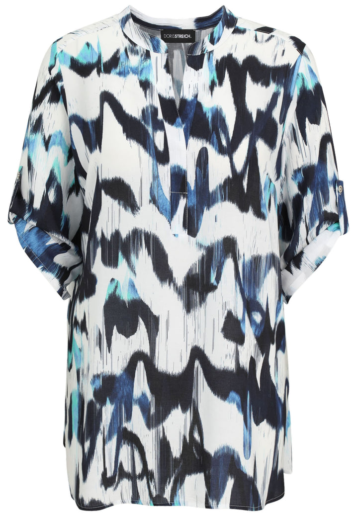 Bluse 1/2 Arm, Marine 50 Bild 1