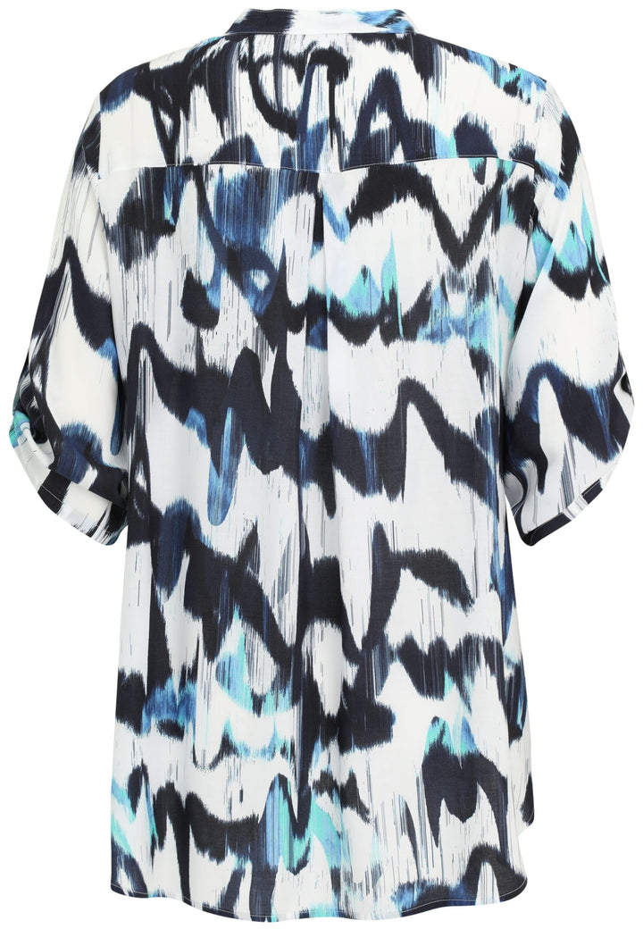 Bluse 1/2 Arm, Marine 50 Bild 2