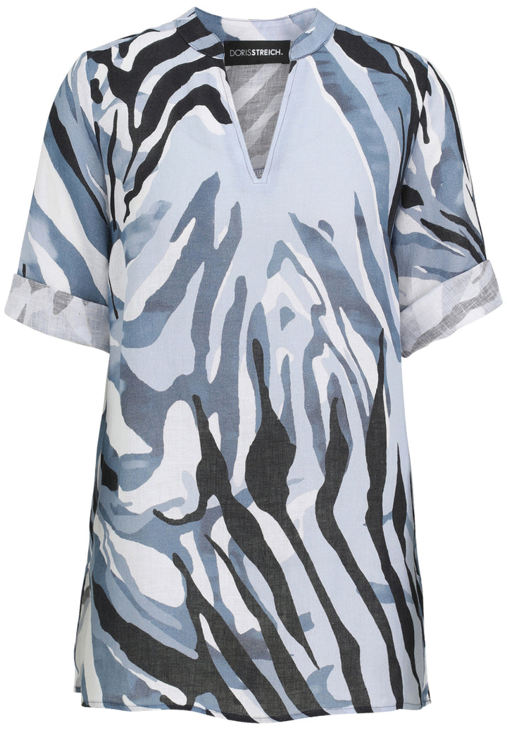Bluse 1/2 Arm, Marine 50 Bild 1