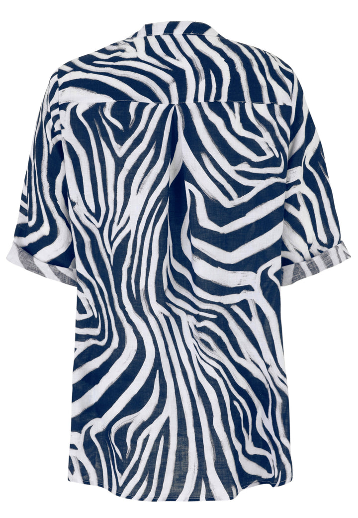 Bluse 1/2 Arm, Marine 50 Bild 2