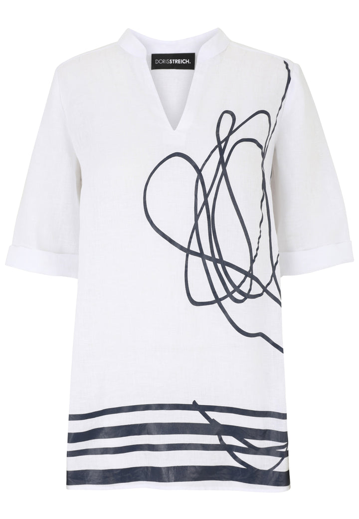 Bluse 1/2 Arm, WeiSS 10 Bild 1