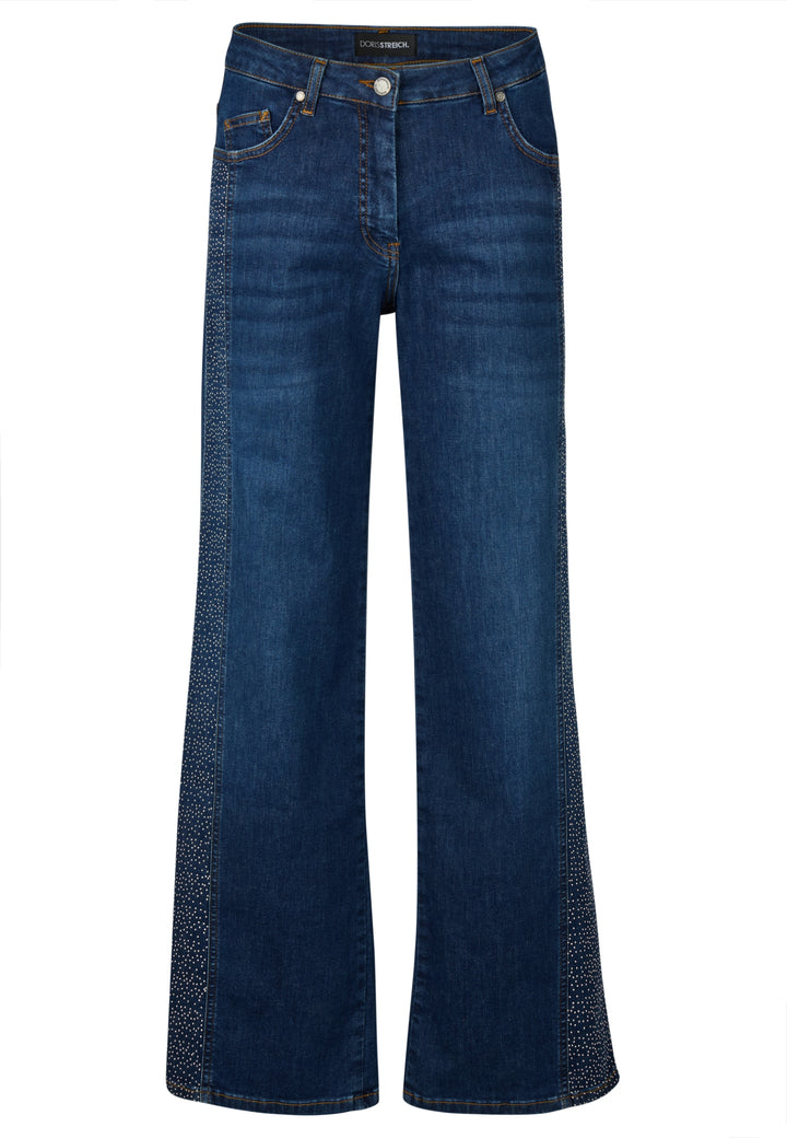 Hose gewebt, Jeansblau 56 Bild 1