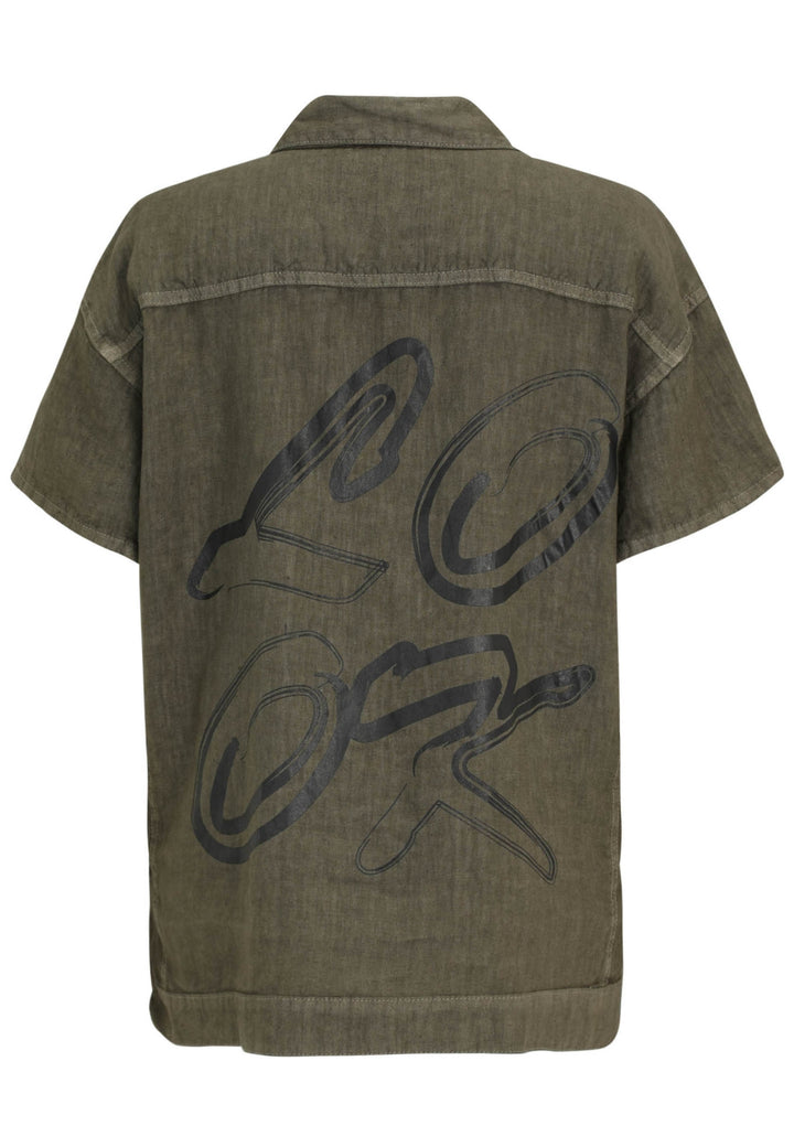Jacke gewebt, Khaki 78 Bild 2