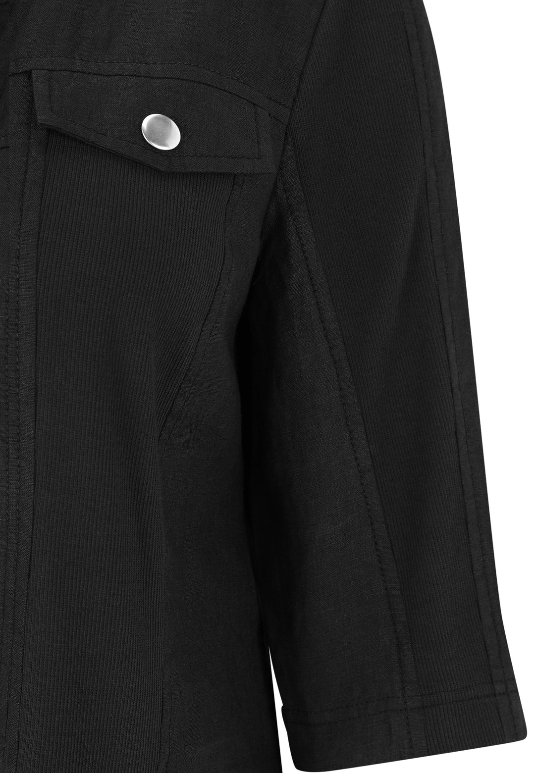 Jacke gewebt, Schwarz 99 Bild 3