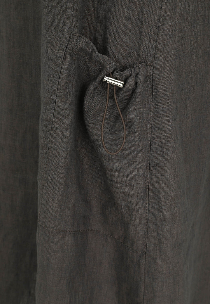 Kleid gewebt, Taupe 86 Bild 3