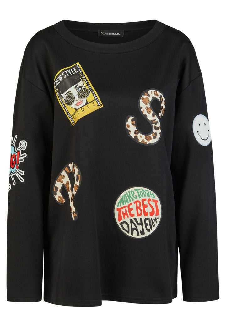 T-Shirt 1/1 Arm, Schwarz 99 Bild 1