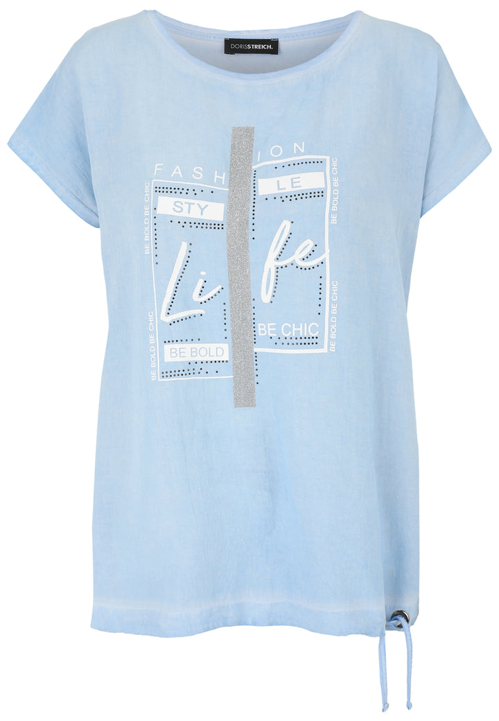 T-Shirt 1/2 Arm, Hellblau 59 Bild 1