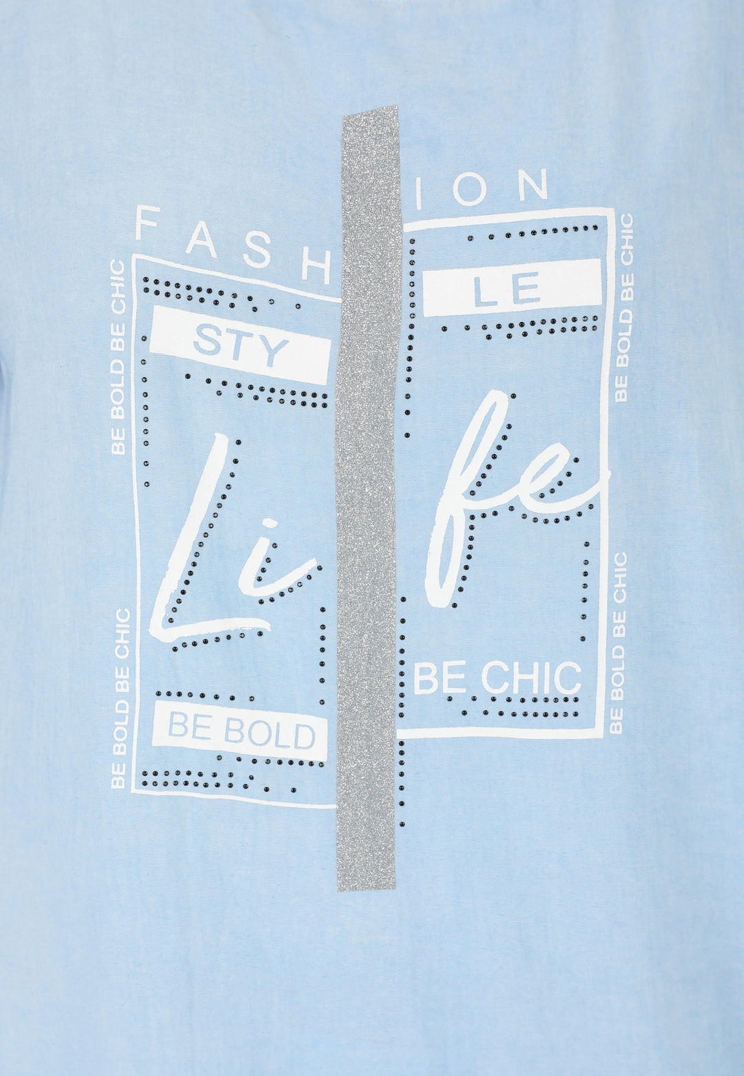 T-Shirt 1/2 Arm, Hellblau 59 Bild 3