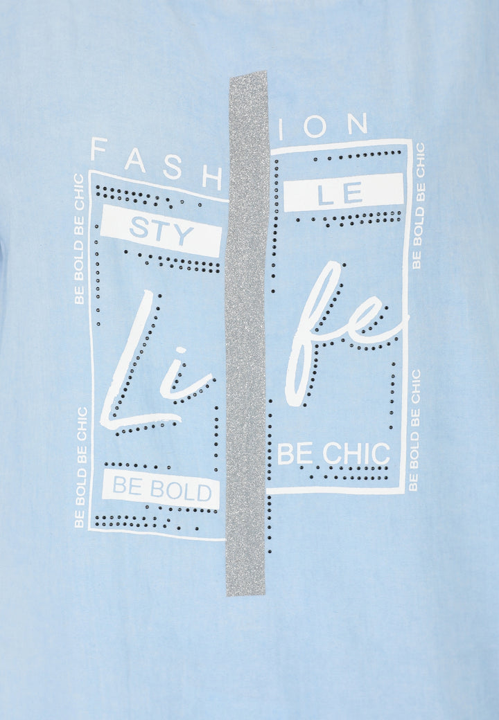 T-Shirt 1/2 Arm, Hellblau 59 Bild 3