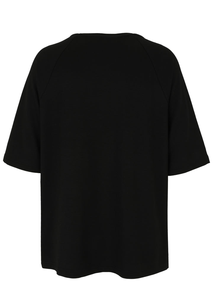 T-Shirt 1/2 Arm, Schwarz/WeiSS 91 Bild 2