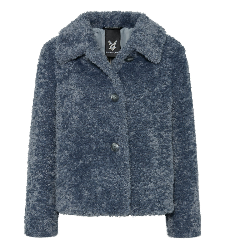JACKE WEBPELZ, HELLBLAU/AQUA 0080 Bild 1