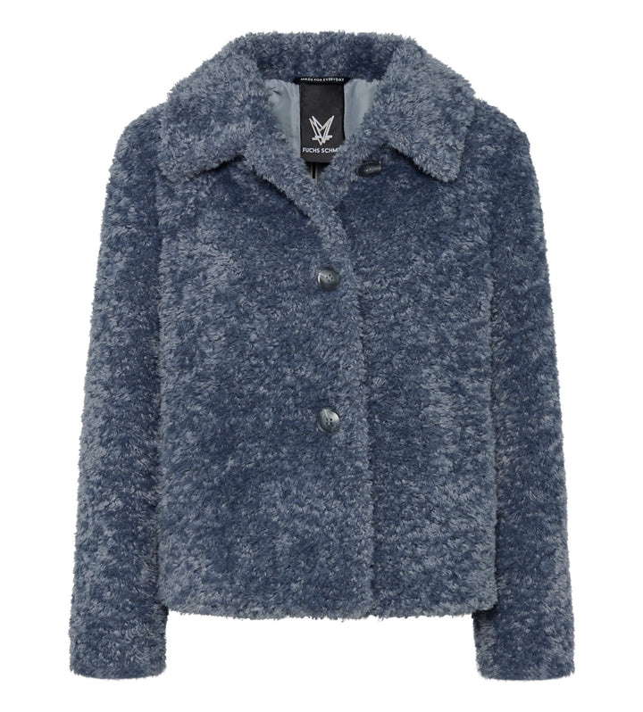 JACKE WEBPELZ, HELLBLAU/AQUA 0080 Bild 1