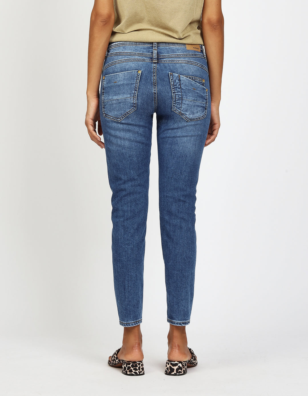94AMELIE CROPPED, solid midblue 7729 Bild 5