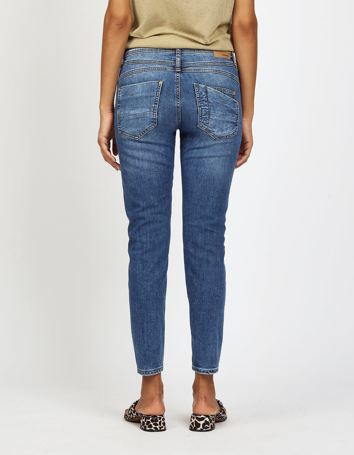 94AMELIE CROPPED, solid midblue 7729 Bild 5