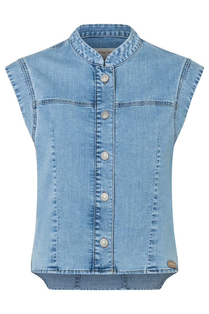 94LARA VEST, sunbleached 7456 Bild 1
