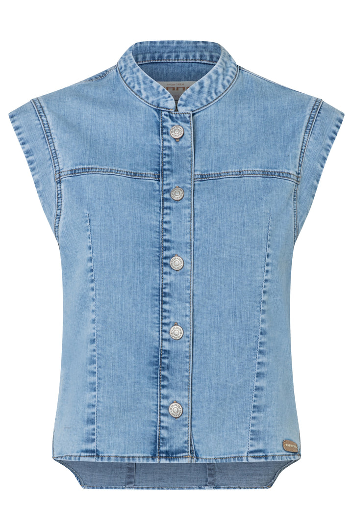 94LARA VEST, sunbleached 7456 Bild 1