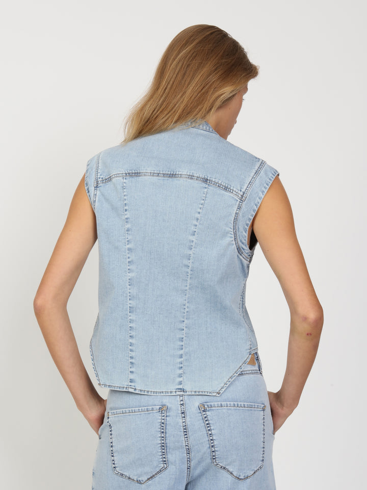 94LARA VEST, sunbleached 7456 Bild 7