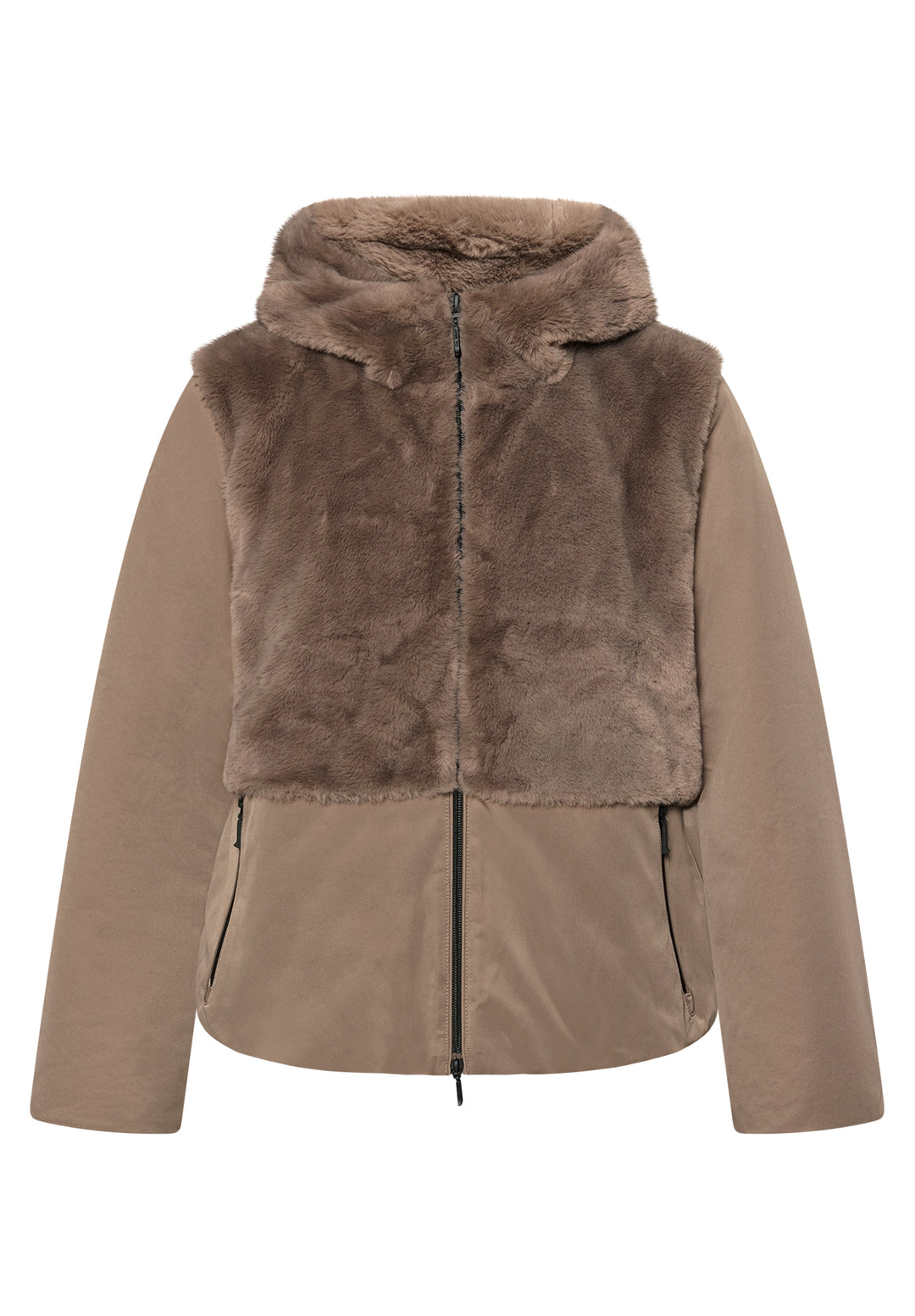 Jacke PlUEsch, Golden Almond 7321 Bild 1
