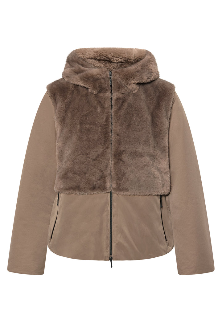 Jacke PlUEsch, Golden Almond 7321 Bild 1