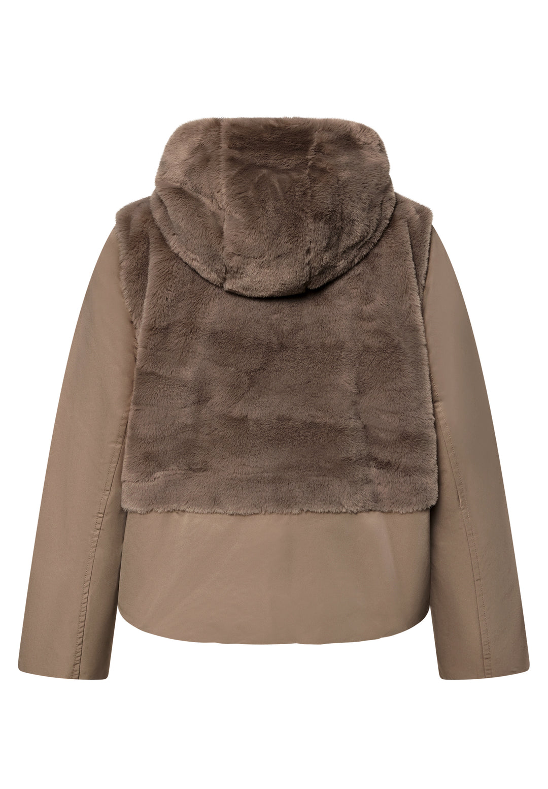 Jacke PlUEsch, Golden Almond 7321 Bild 2