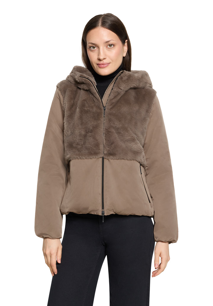Jacke PlUEsch, Golden Almond 7321 Bild 3