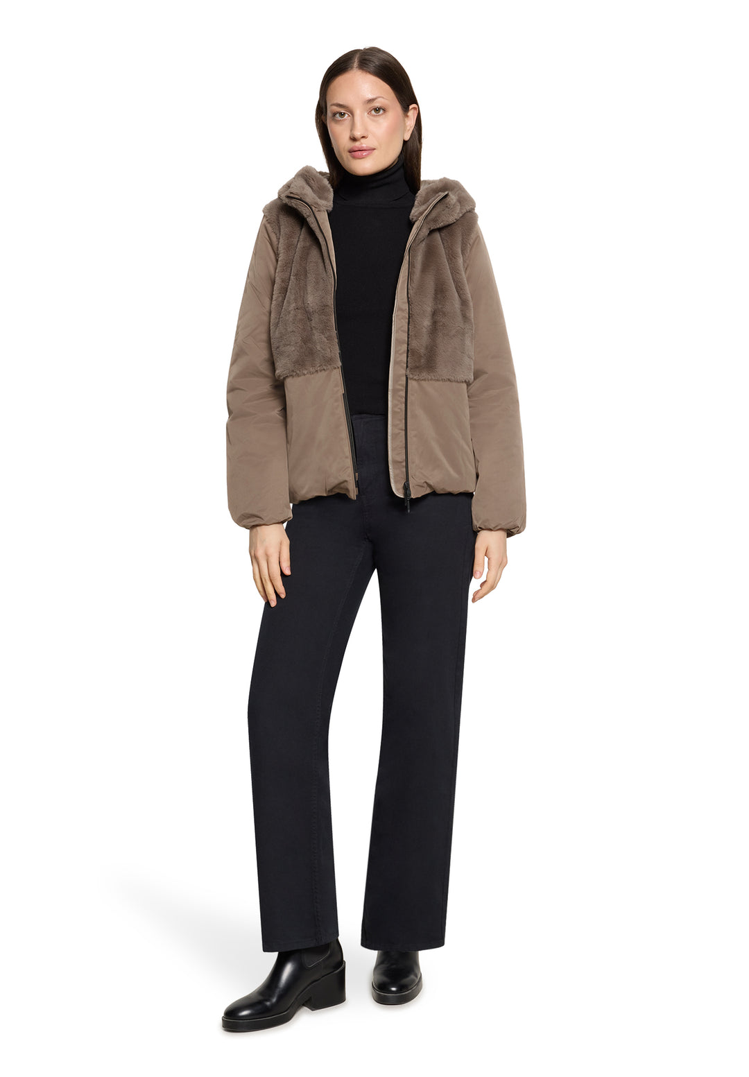 Jacke PlUEsch, Golden Almond 7321 Bild 5