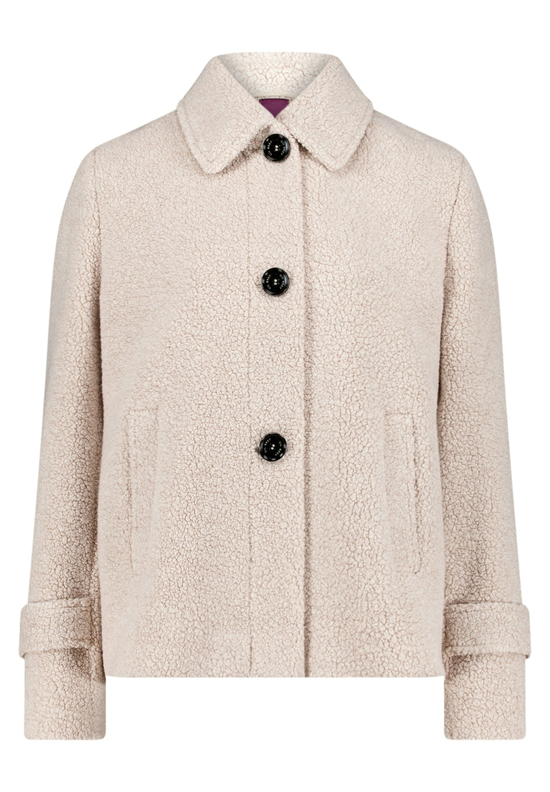 Jacke Wolle, Beige Melange 7706 Bild 1