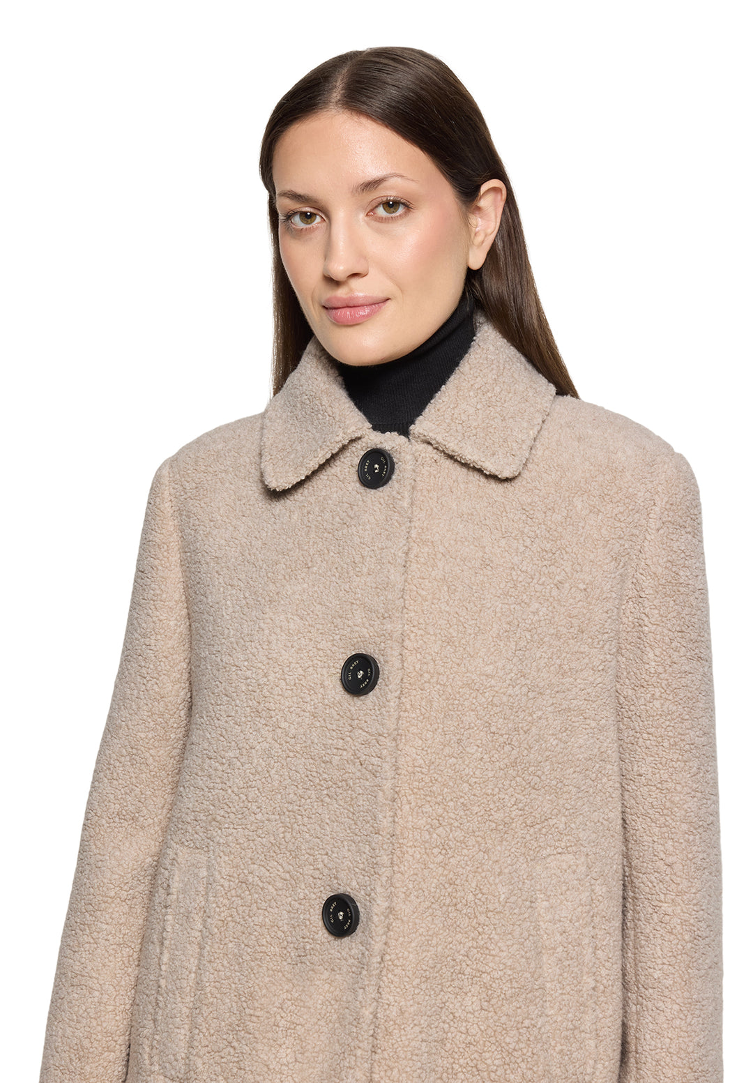 Jacke Wolle, Beige Melange 7706 Bild 6