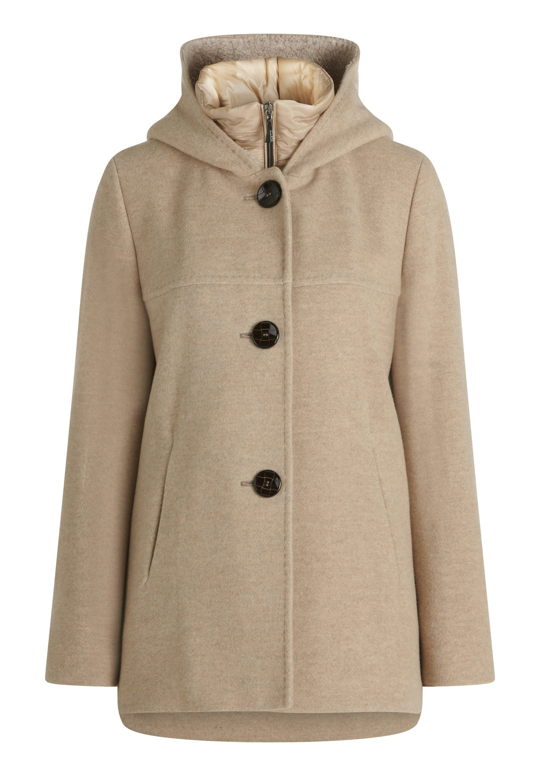 Jacke Wolle, Walnut Melange 7708 Bild 1