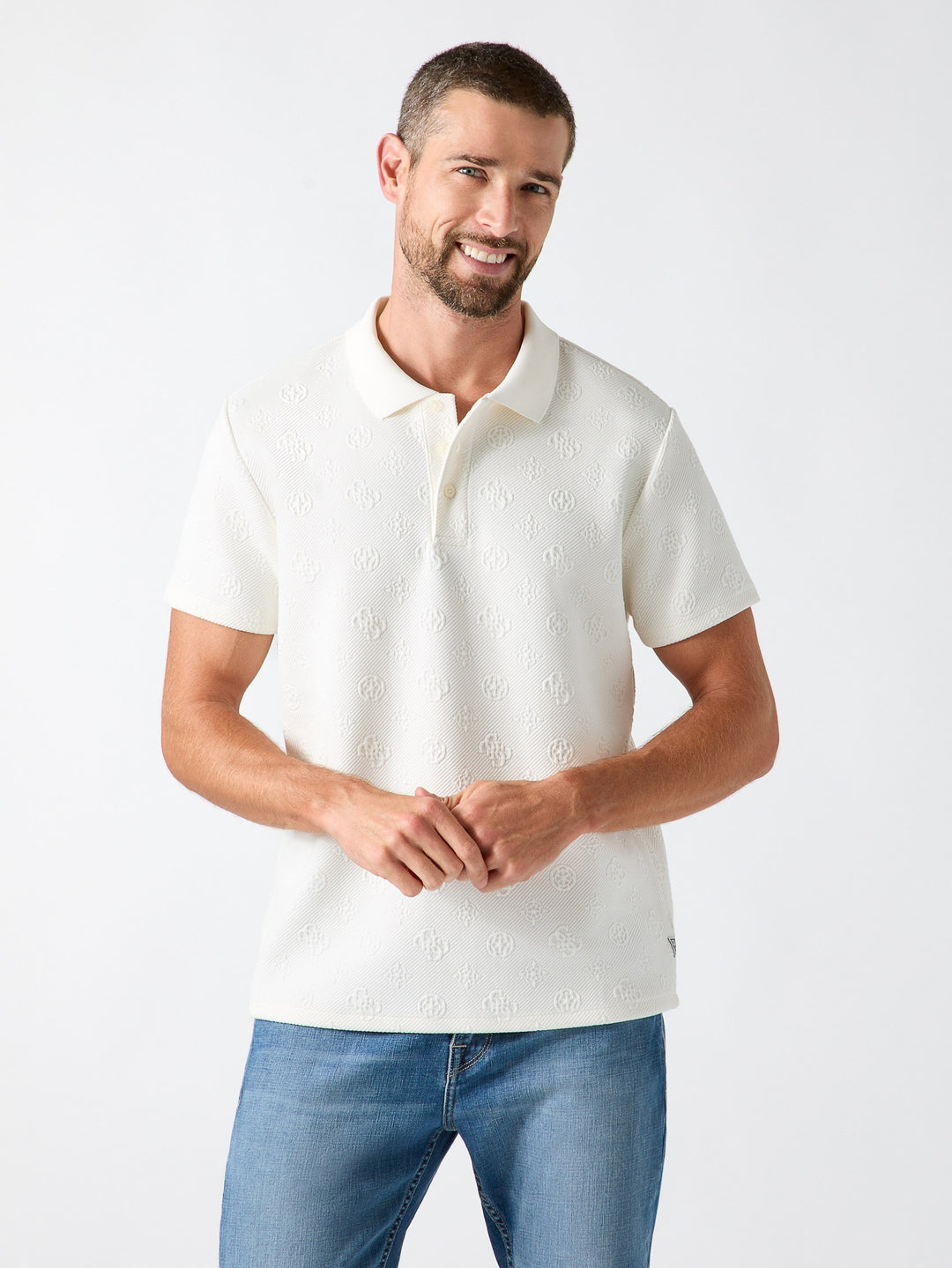 SS ALL OVER  ROVER TWILL KNIT, AO JACQ PEONY OFF FW1K Bild 5