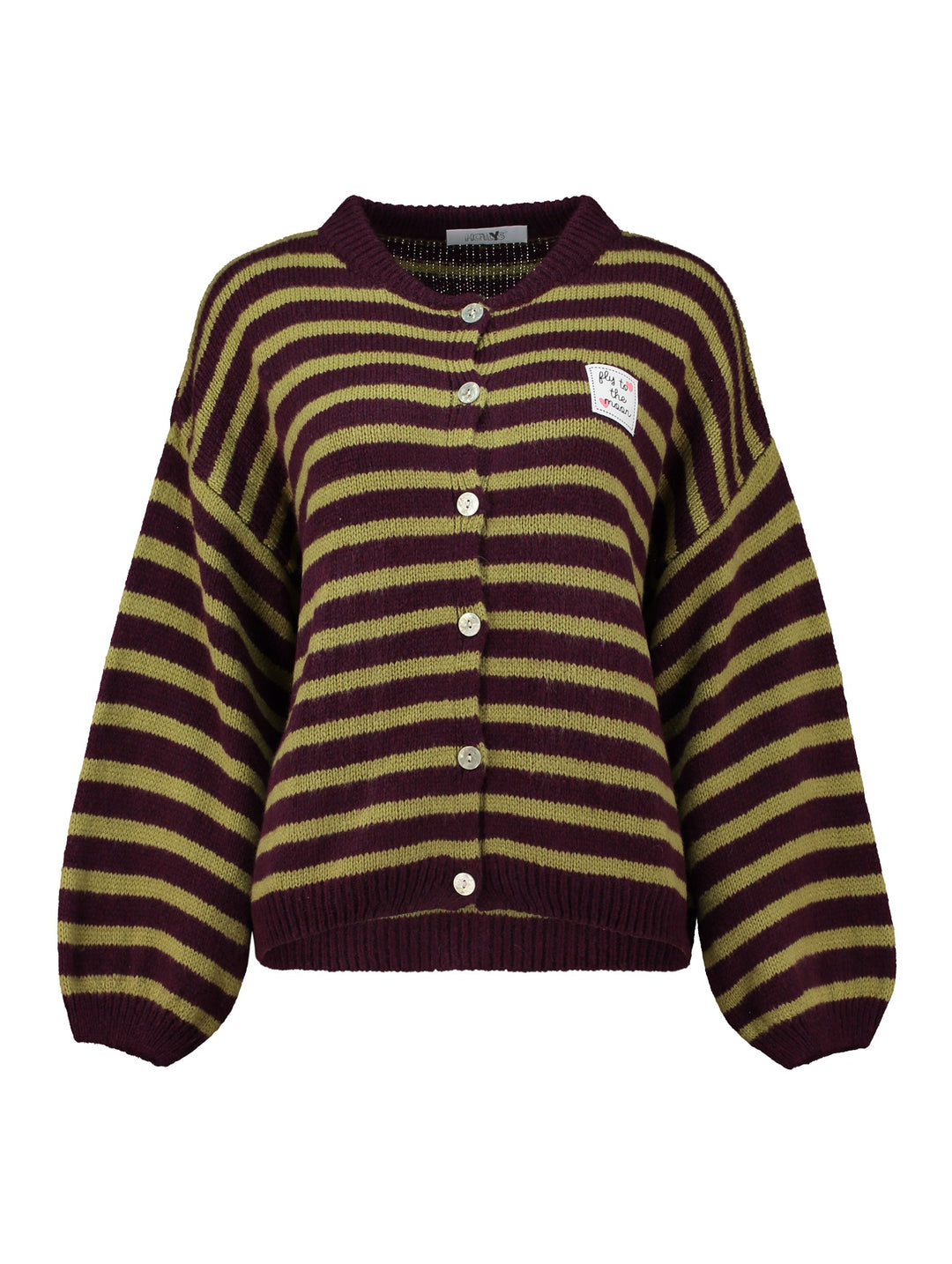 LS A CD Av44a, dcherry/avocado stripe 196130 Bild 1