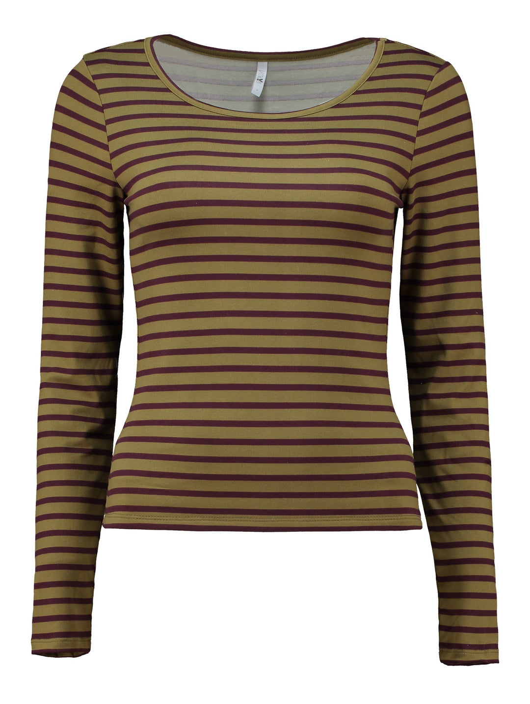 LS P TP Al44essy, avocado/dcherry stripe 196132 Bild 1