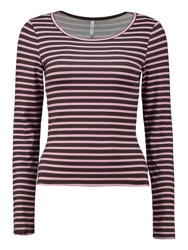 LS P TP Al44essy, cocoa/silky rose stripe 196131 Bild 1