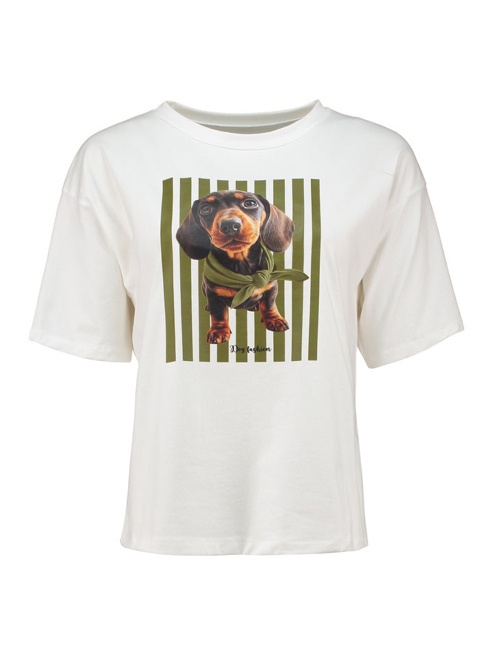 SS C TP Su44ndy, 9114 dachshund avocado stripe 196235 Bild 1