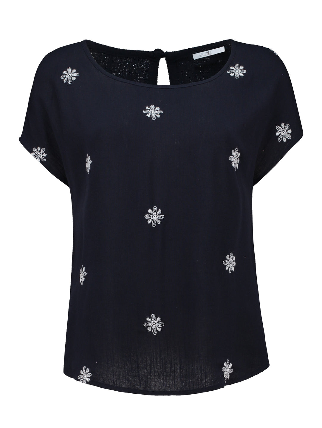 SS V TP Fa44rine, navy/offwhite flower 1604013165 Bild 1