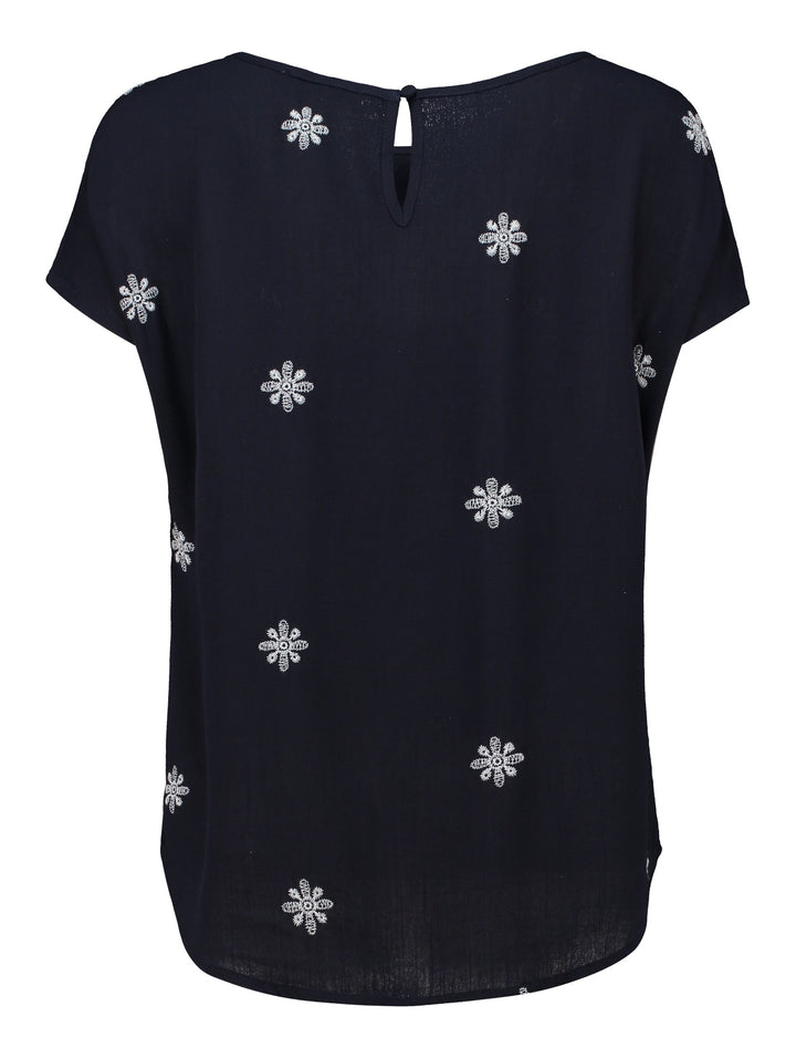 SS V TP Fa44rine, navy/offwhite flower 1604013165 Bild 3