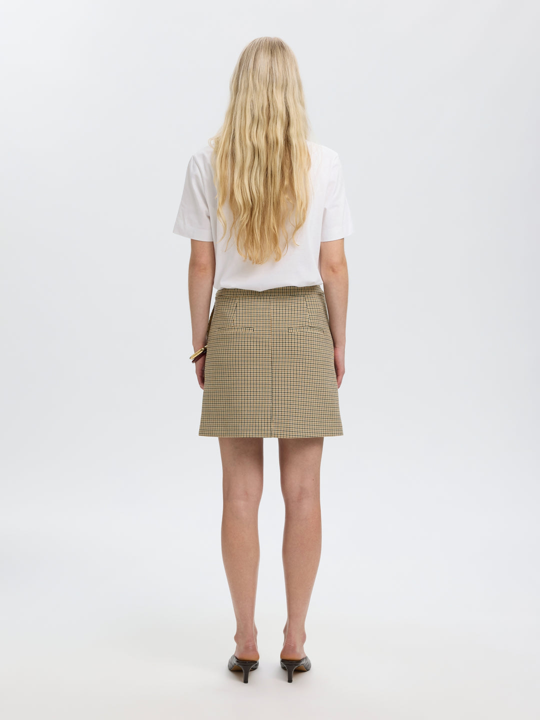 SLWELARA MW MINI SKIRT, Monks Robe/CHECKS 186645001 Bild 4