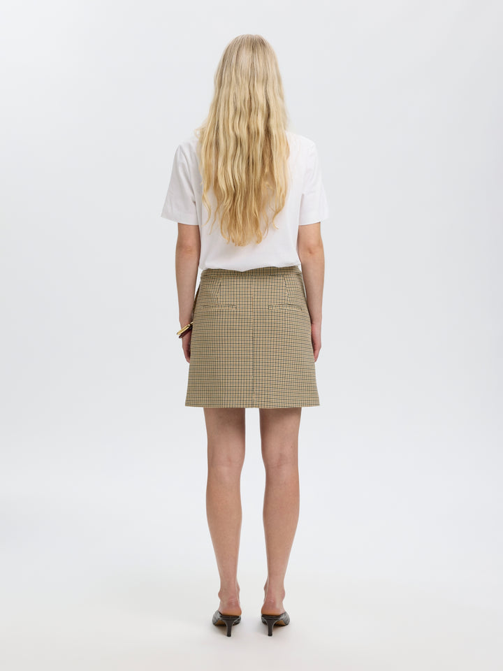 SLWELARA MW MINI SKIRT, Monks Robe/CHECKS 186645001 Bild 4