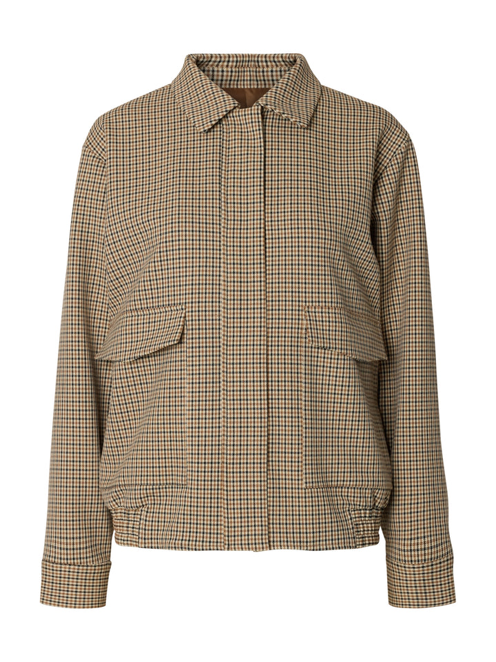 SLWELARA RELAXED BOMBER JACKET, Monks Robe/CHECKS 186645001 Bild 1