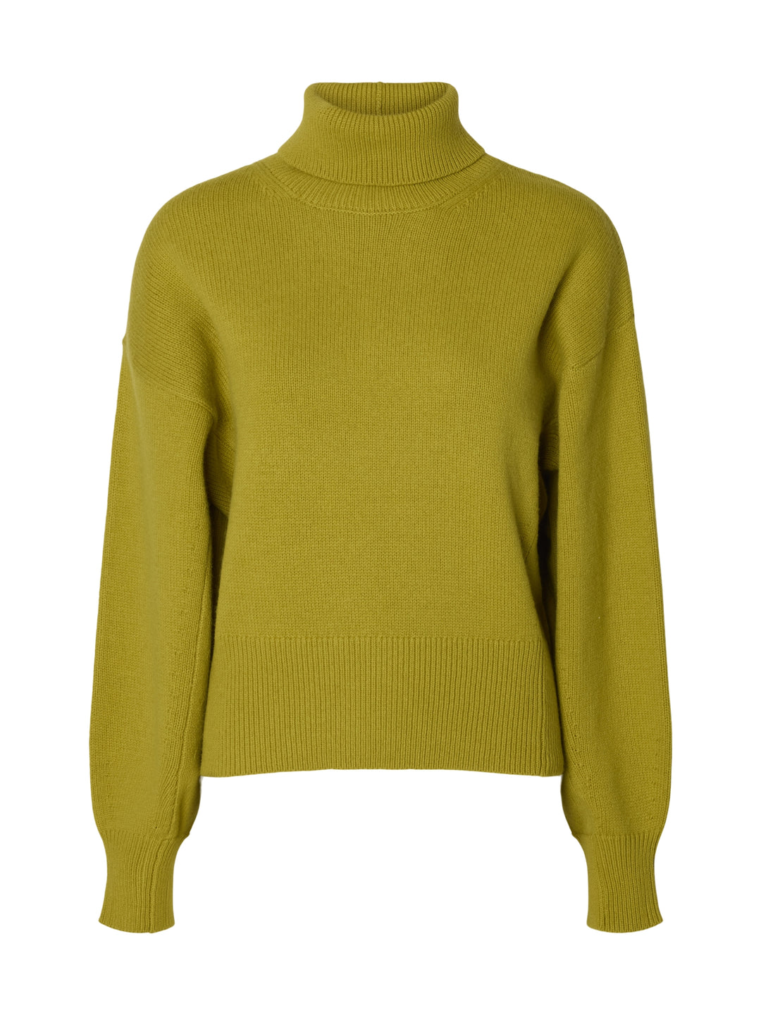 SLWELLIE LS KNIT ROLL NECK, Avocado Oil 306985 Bild 1