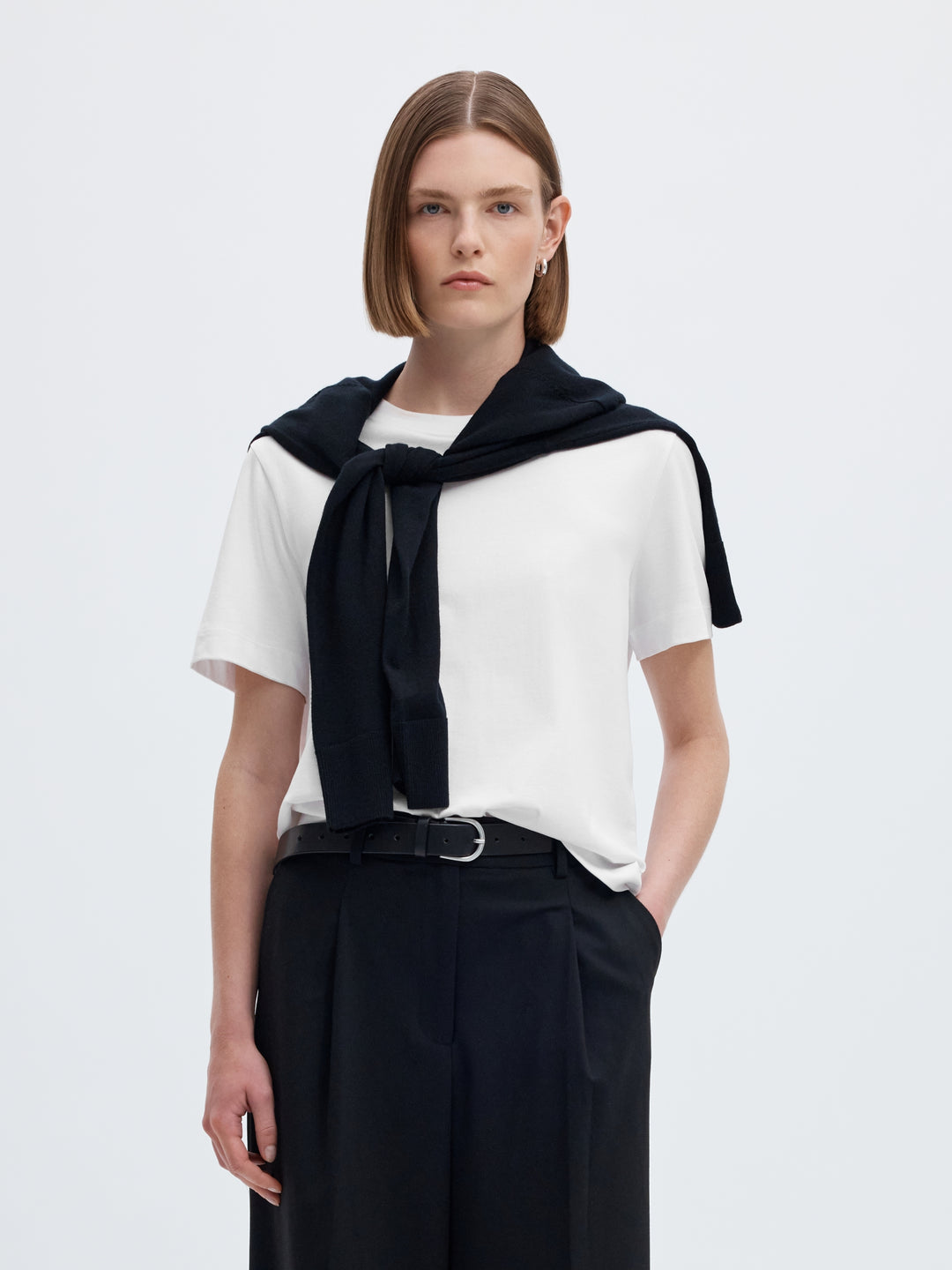 SLWESSENTIAL SS BOXY TEE NOOS, Bright White 179651 Bild 2