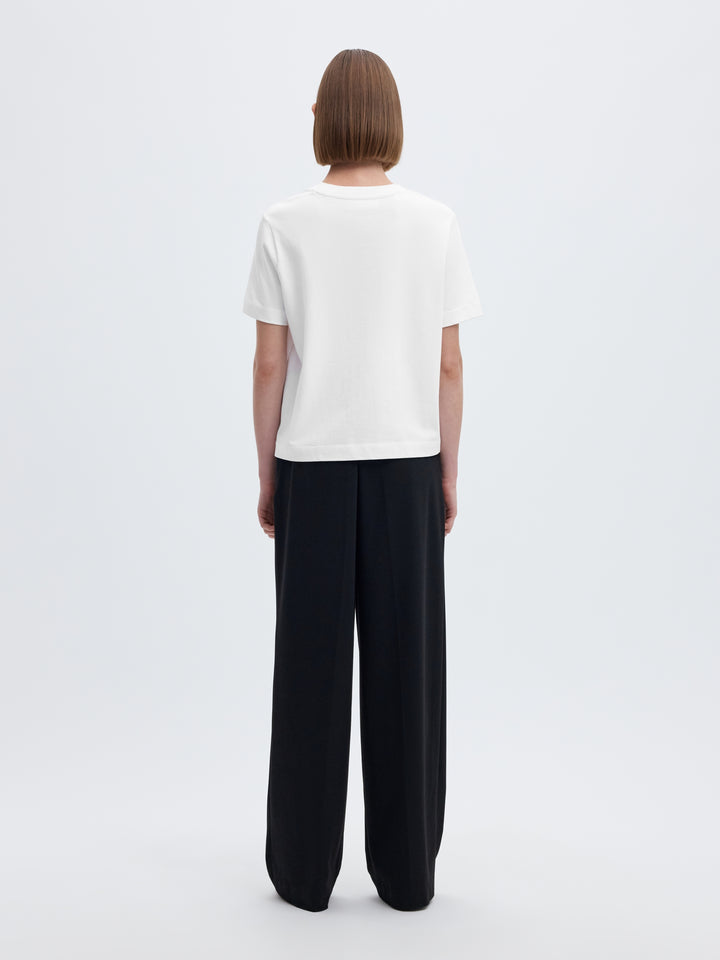 SLWESSENTIAL SS BOXY TEE NOOS, Bright White 179651 Bild 3