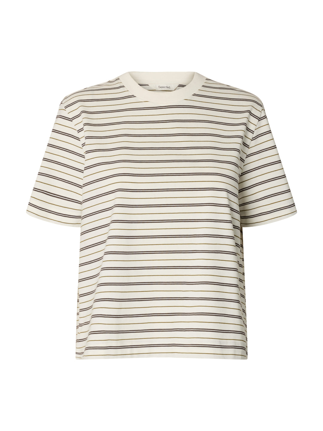 SLWESSENTIAL SS STRIPED BOXY TEE NO, Delicioso/MULTI STRIPES 180751011 Bild 1