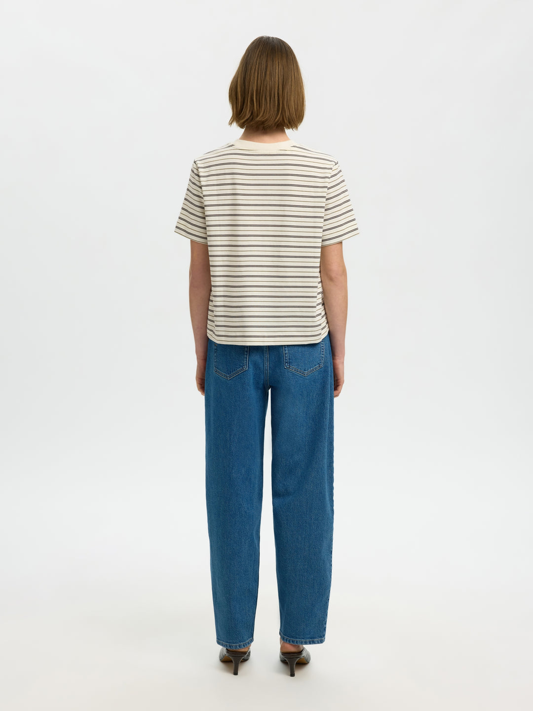 SLWESSENTIAL SS STRIPED BOXY TEE NO, Delicioso/MULTI STRIPES 180751011 Bild 3