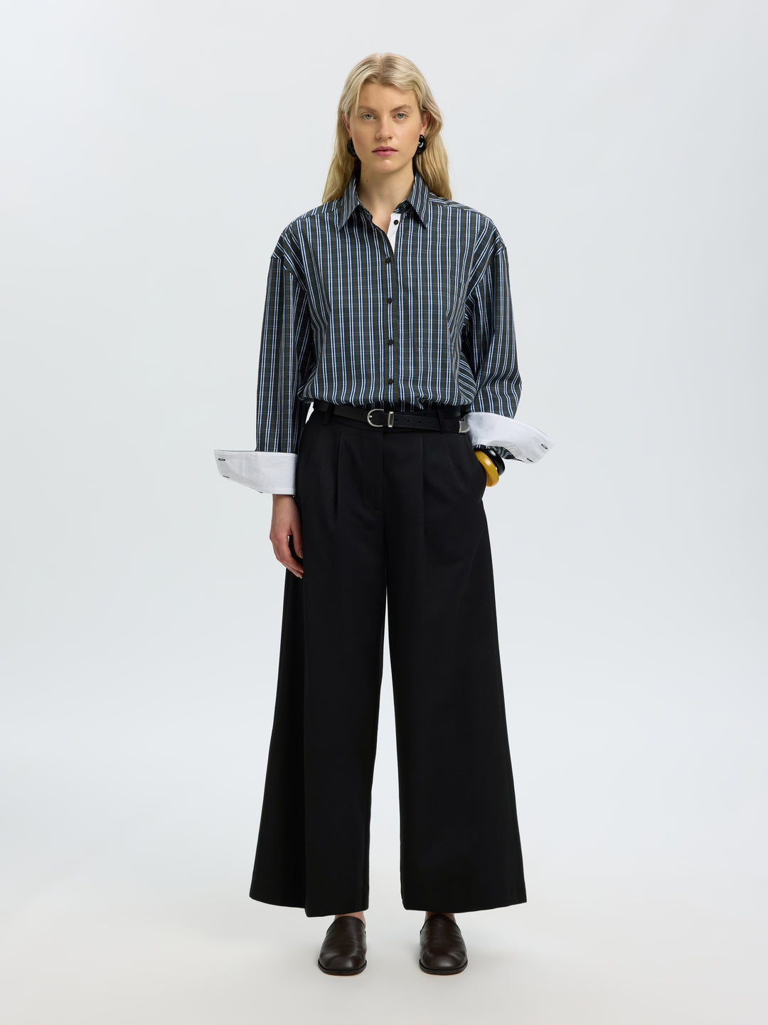 SLWEXTRA WIDE HW THILDE PANT, Black 179099 Bild 3