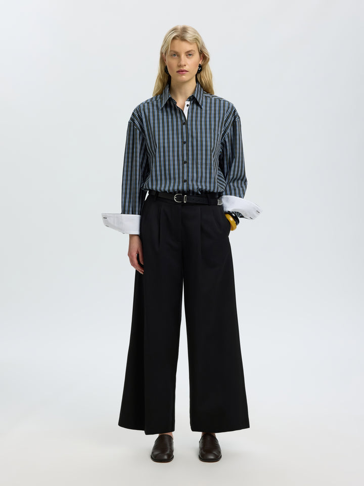 SLWEXTRA WIDE HW THILDE PANT, Black 179099 Bild 3