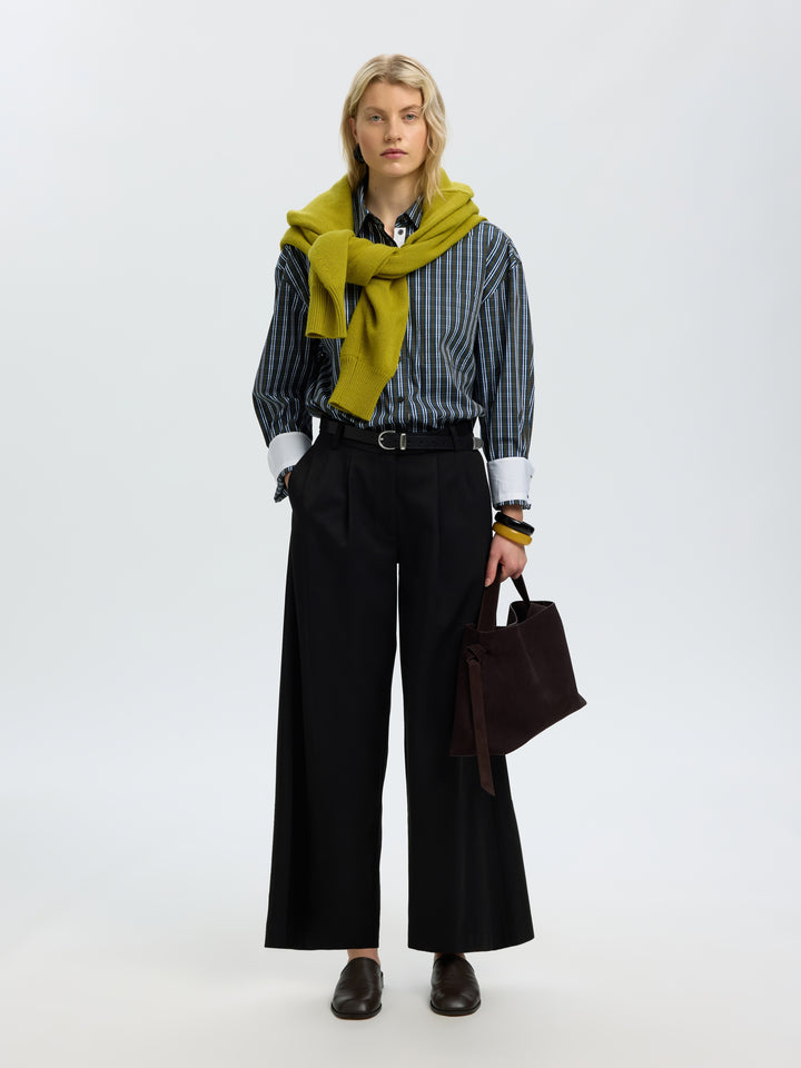 SLWEXTRA WIDE HW THILDE PANT, Black 179099 Bild 6