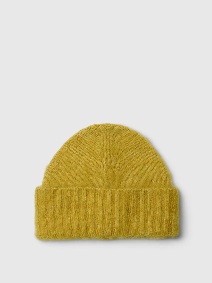 SLWLULU BRUSHED WOOL BLEND BEANIE, Avocado Oil 306985 Bild 1