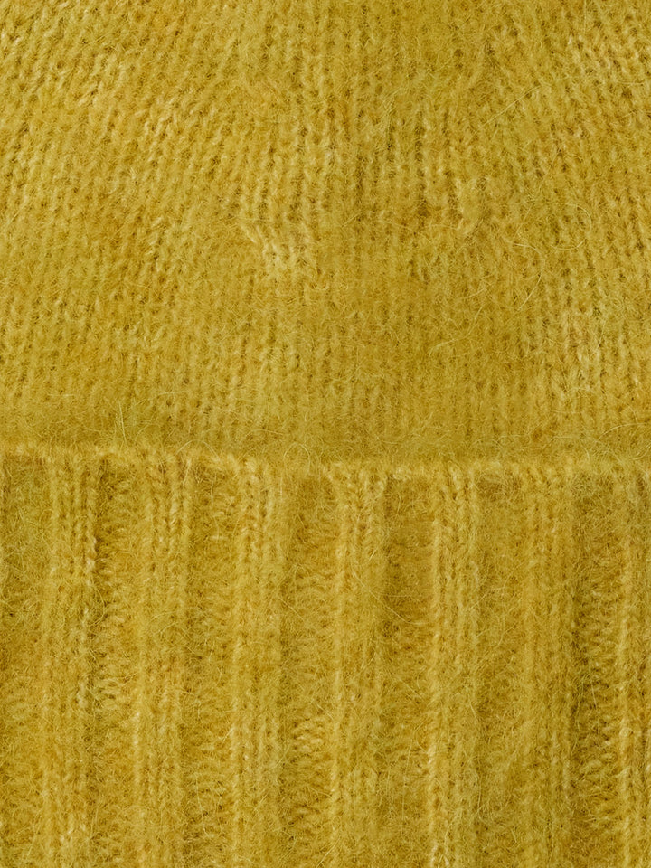 SLWLULU BRUSHED WOOL BLEND BEANIE, Avocado Oil 306985 Bild 3